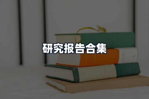 研究报告合集